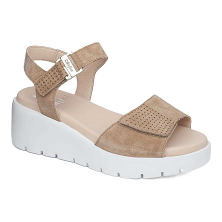 Callaghan 32002 Bera Sleehak Sandalen Dames Bruin | NLXWKHO