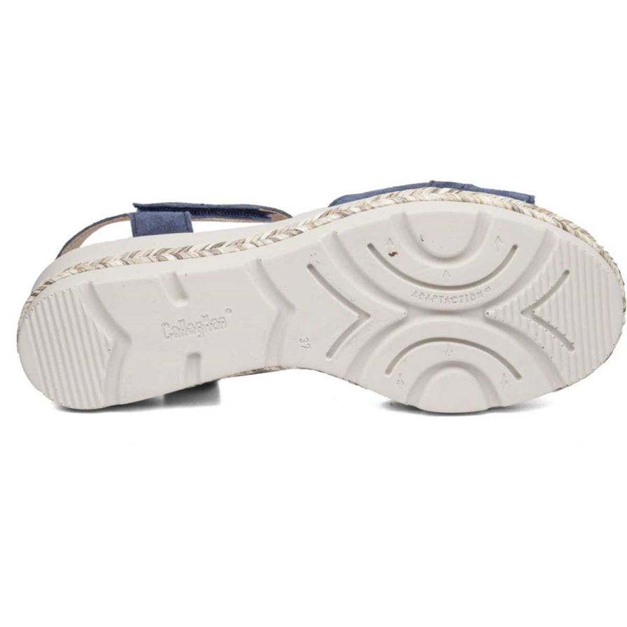 Callaghan 29807 Mara Sleehak Sandalen Dames Donkerblauw | NLISQKE