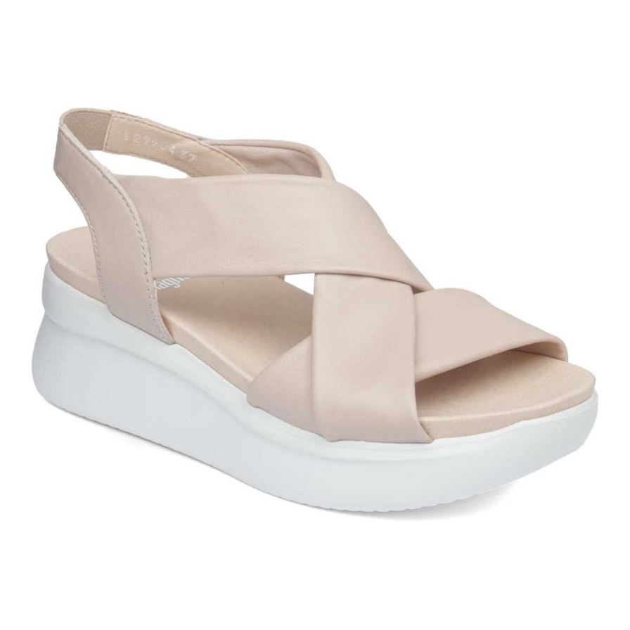 Callaghan 29904 Llana Sandalen Plateauzool Dames Roze | NLIQLKN