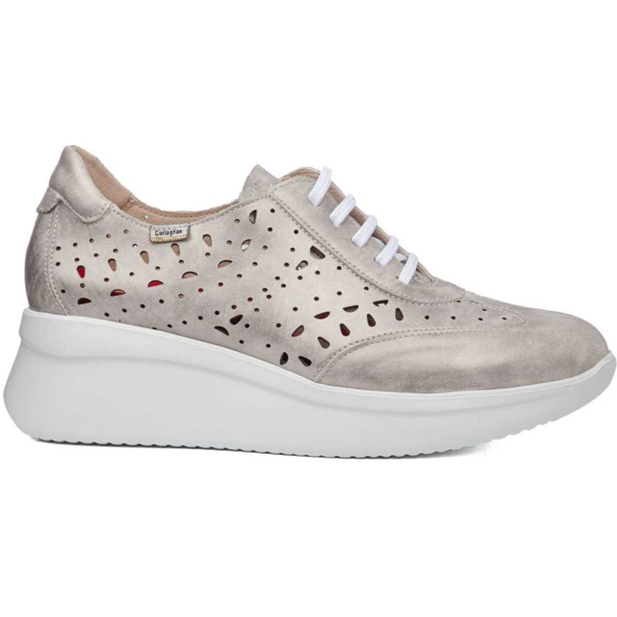 Callaghan 30018 Hanna Platform Schoenen Dames Grijs | NLNZHGO