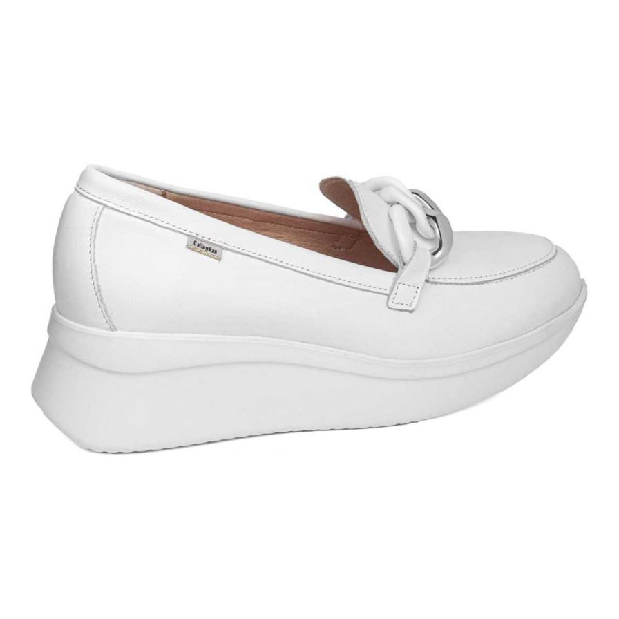 Callaghan 30019 Hanna Platform Schoenen Dames Wit | NLQRKCD