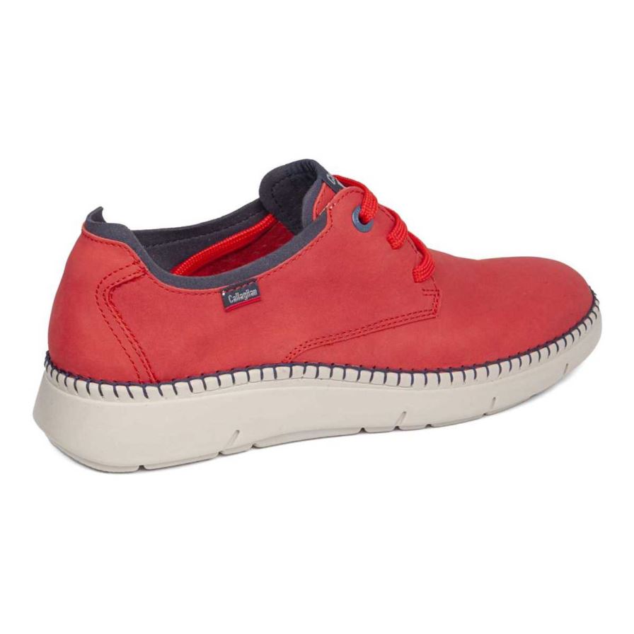 Callaghan 53500 Circular Veterschoenen Heren Rood | NLONSPJ