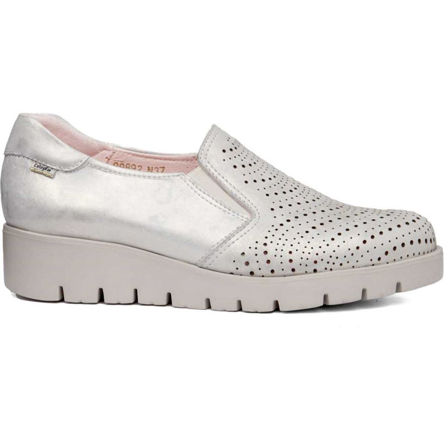 Callaghan 89892 Haman Platform Schoenen Dames Zilver | NLFVNLR